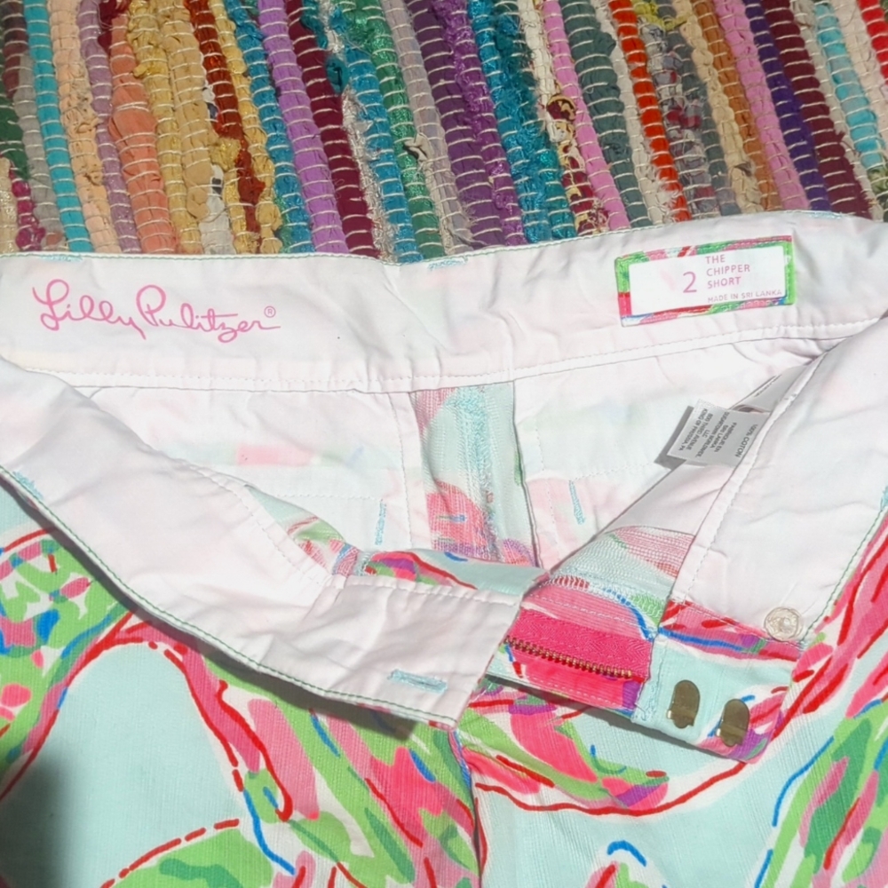 Floral lily Pulitzer shorts